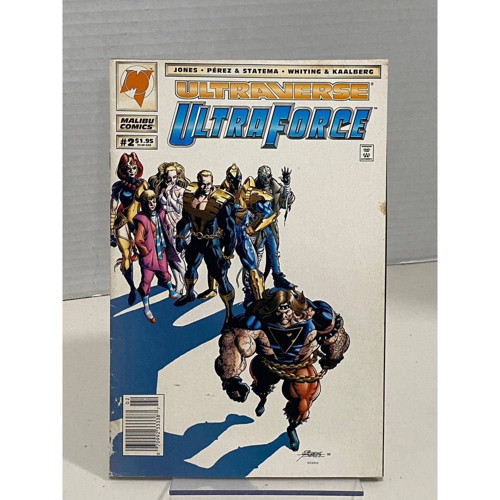 Malibu Comics Ultraforce #2 Comic Ultraverse George Perez 1994 Fair